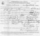 Raleigh Burress & Frances Alley Application for Marriage